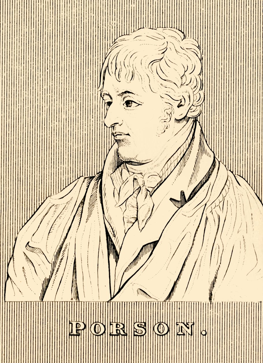 Porson, 1759-1808, 1830. autorstwa Unbekannt