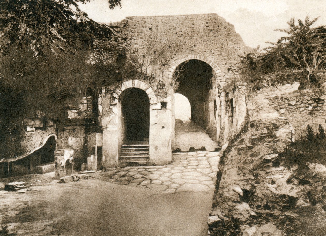 Porta marina, Pompeje, Włochy, ok. 1900 autorstwa Unbekannt