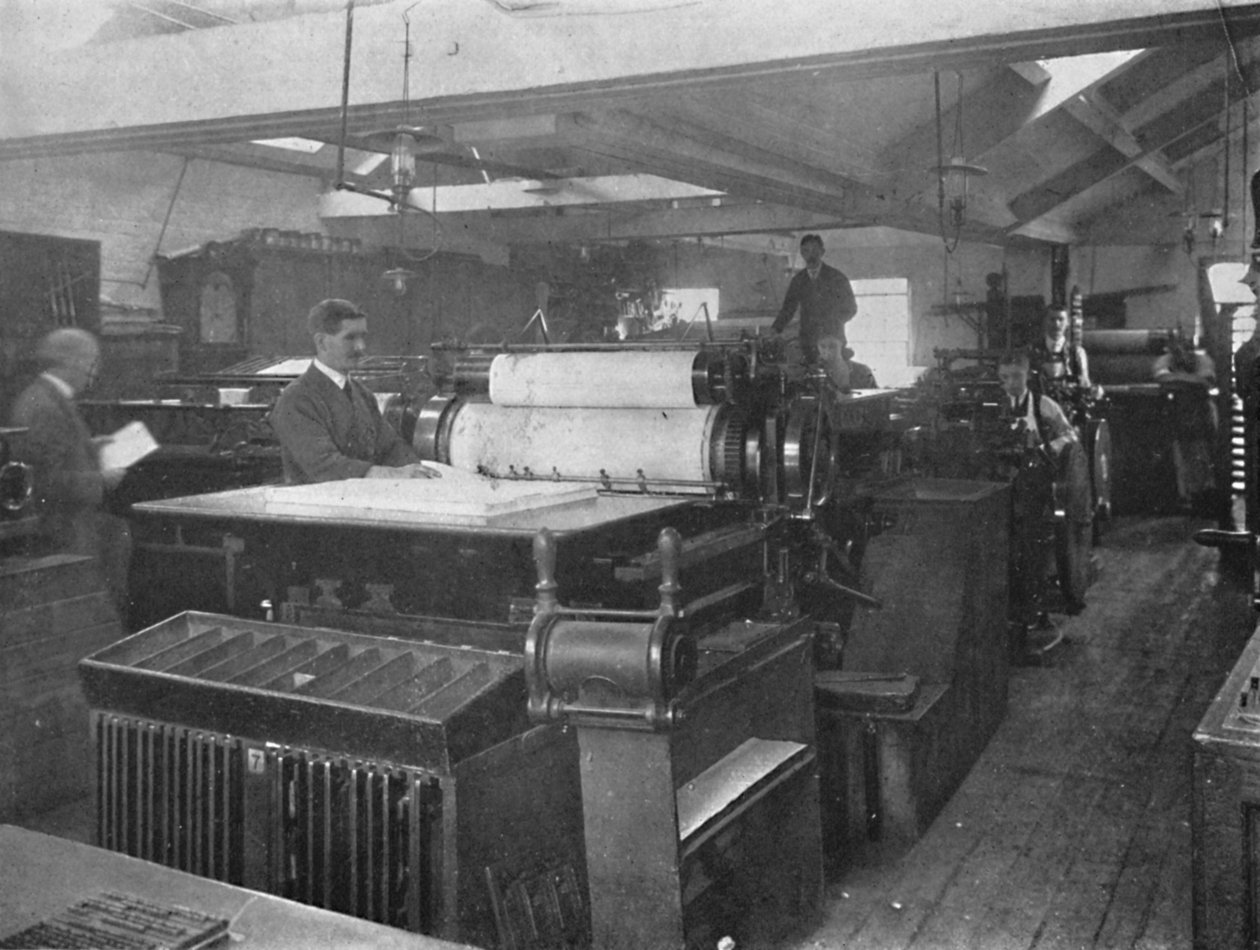 Część maszynowni, 1916 autorstwa Unbekannt