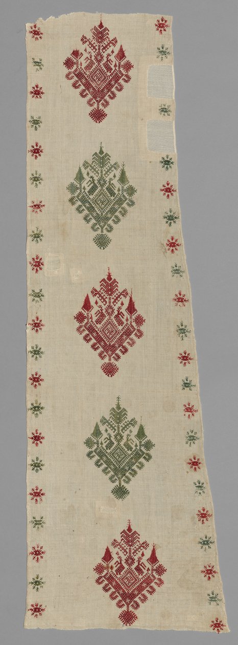Część namiotu łóżkowego, 1600-1700. autorstwa Unbekannt