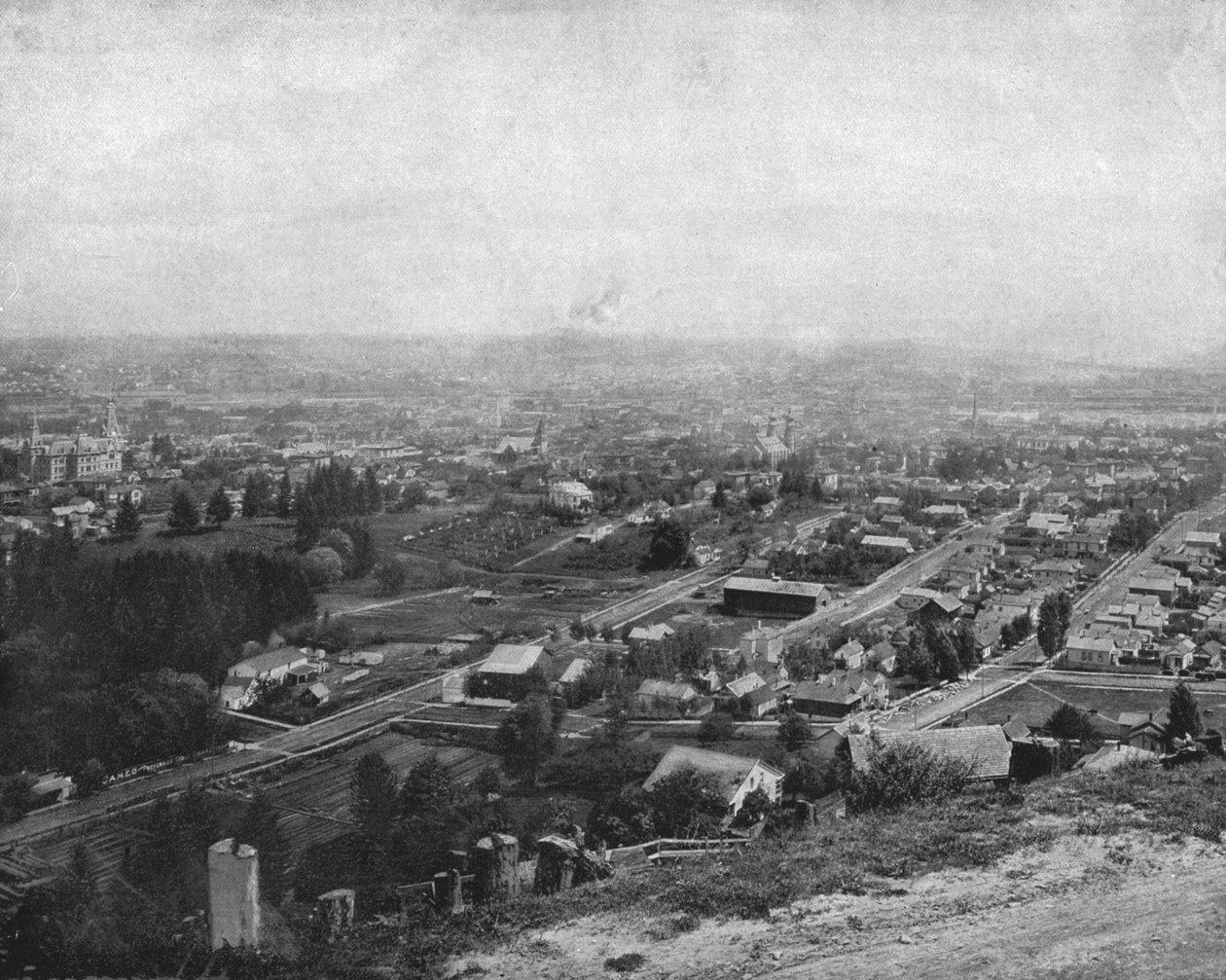Portland, Oregon, USA, ok. 1900. autorstwa Unbekannt