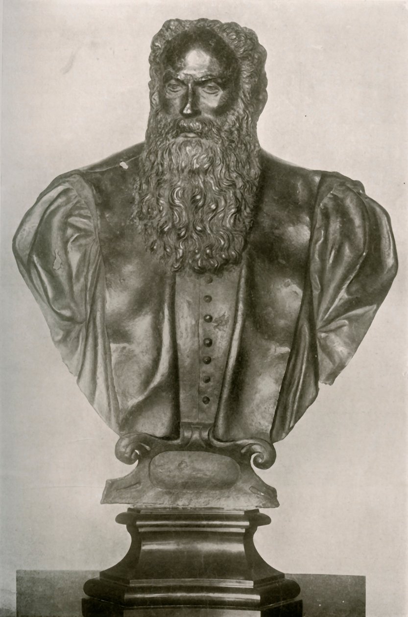 Popiersie portretowe Aretino z kolekcji pana PAB Widenera, Filadelfia, 1908 r. autorstwa Unbekannt