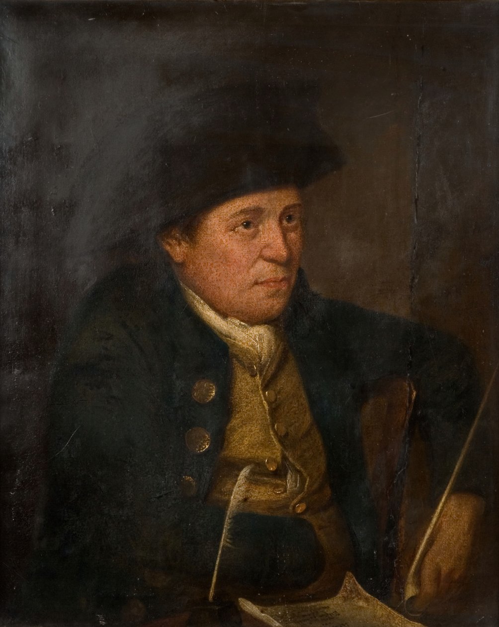 Portret Johna Freetha, 1731-1800. autorstwa Unbekannt