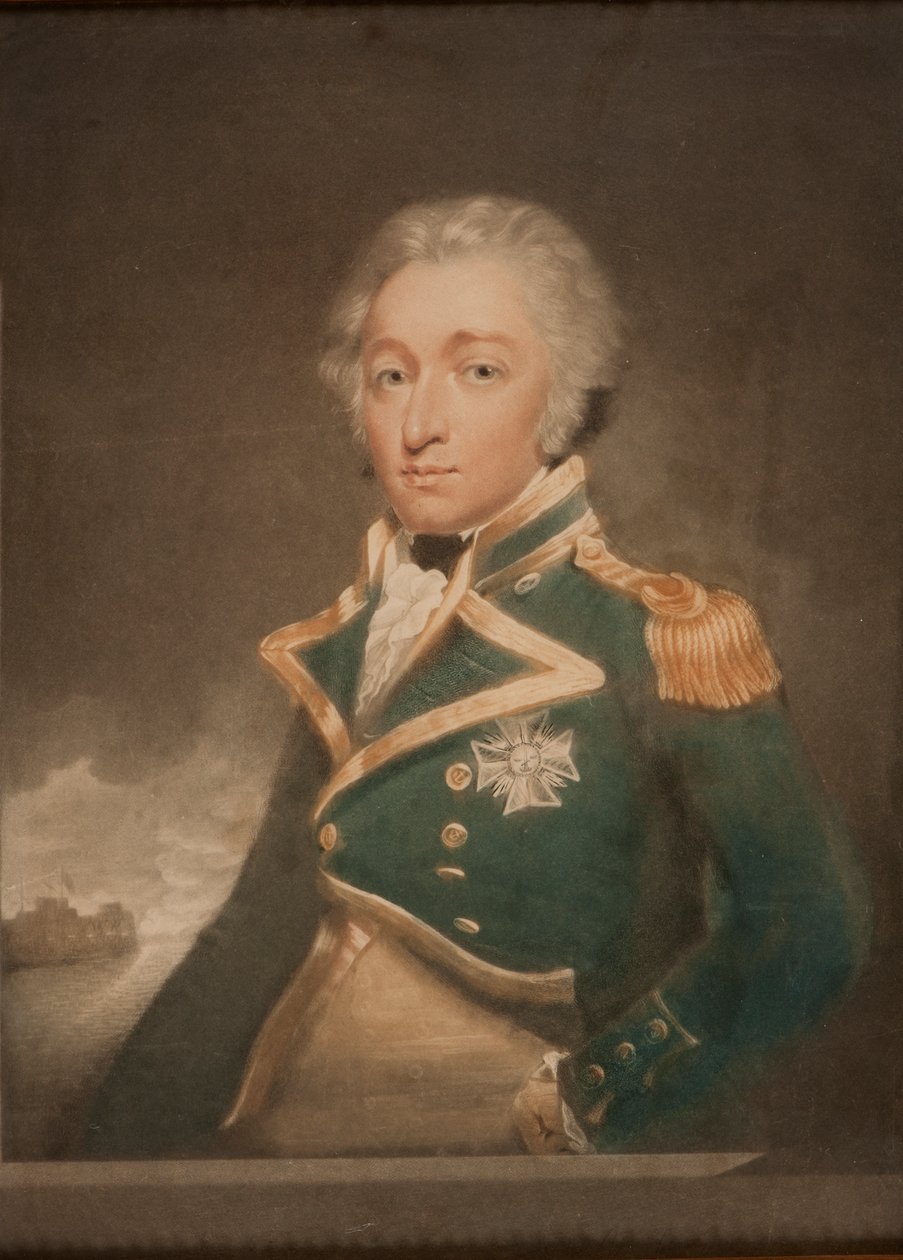 Portret admirała Sir Williama Sidneya Smitha 1764-1840. autorstwa Unbekannt