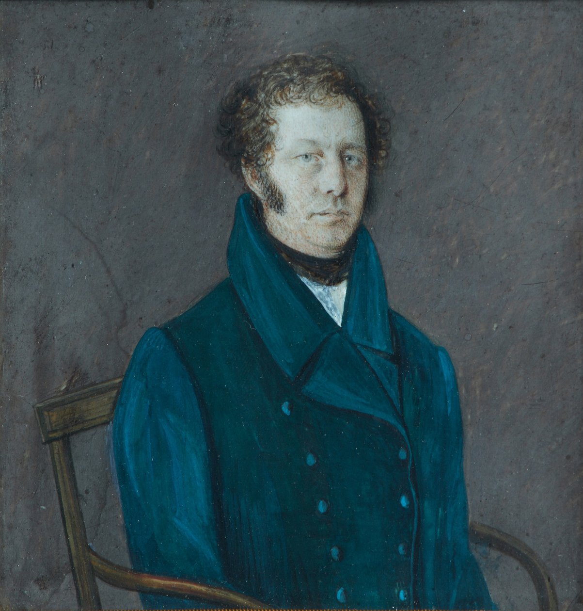 Portret Aleksieja Gawriłowicza Popowa 1760-1857, II ćw. XIX w autorstwa Unbekannt