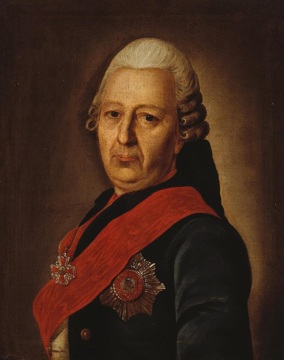 Portret Aleksieja Michajłowicza Obrezkowa 1718-1787, lata 70. XX wieku autorstwa Unbekannt