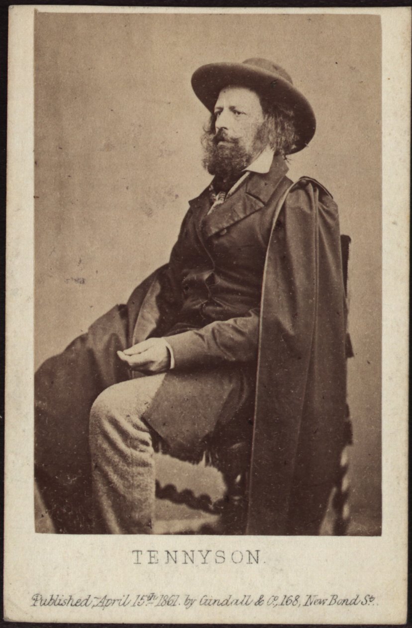 Portret Alfreda, Lorda Tennysona 1809-1892, 1861. autorstwa Unbekannt