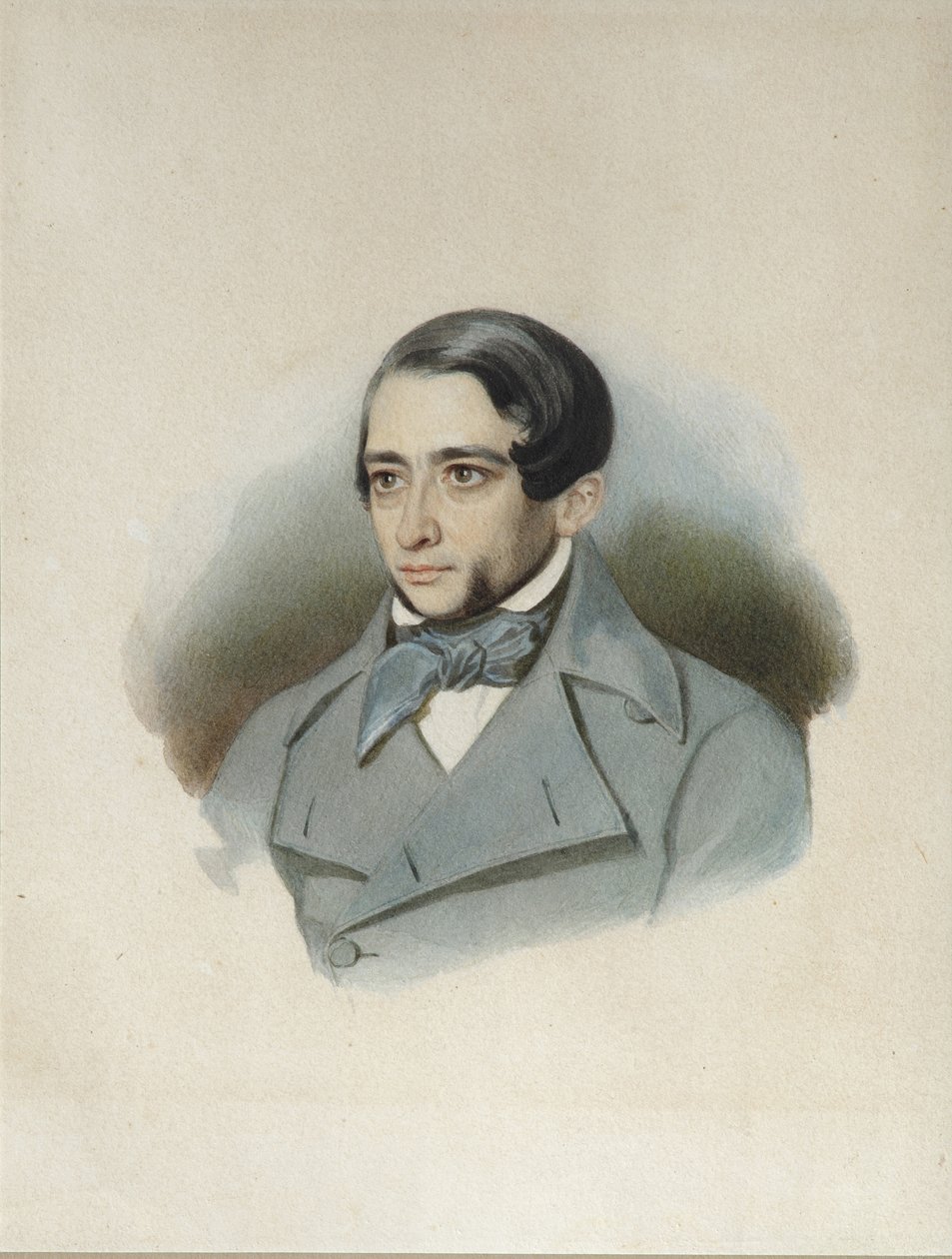 Portret Andrieja Aleksandrowicza Krajewskiego 1810-1889, początek lat 40. XIX wieku autorstwa Unbekannt