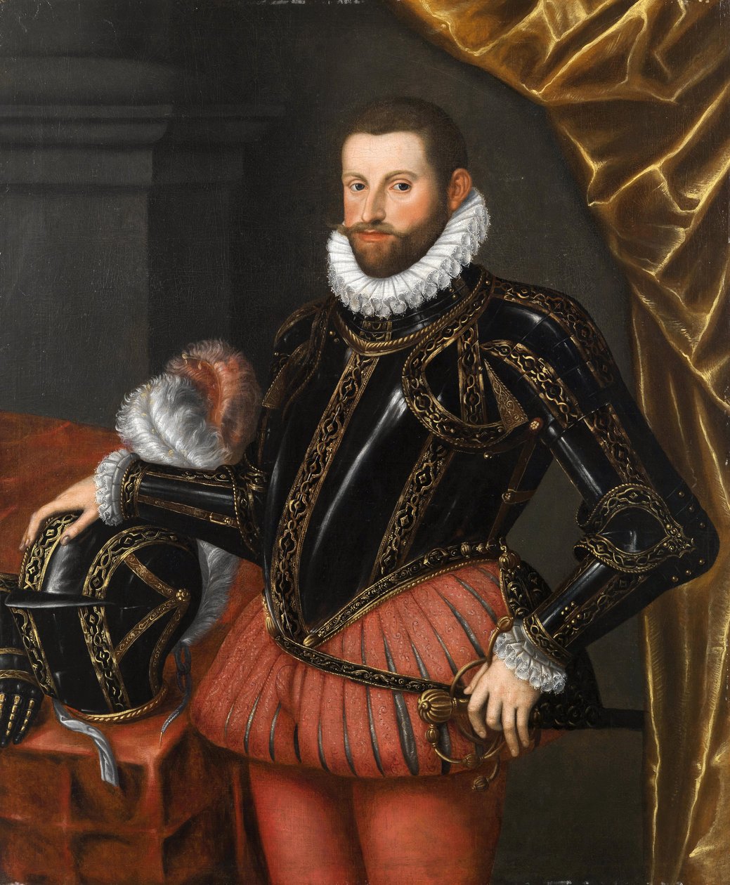 Portret arcyksięcia Ernesta Austrii 1553-1595, II poł. XVI w. autorstwa Unbekannt