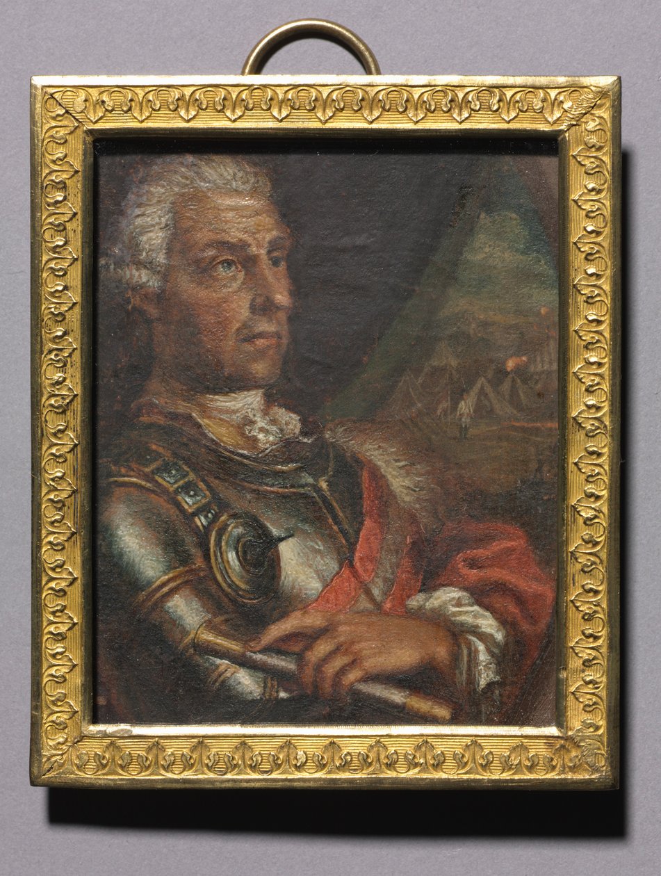 Portret barona Ernsta Gideona Freiherra von Laudona, XIX wiek. autorstwa Unbekannt