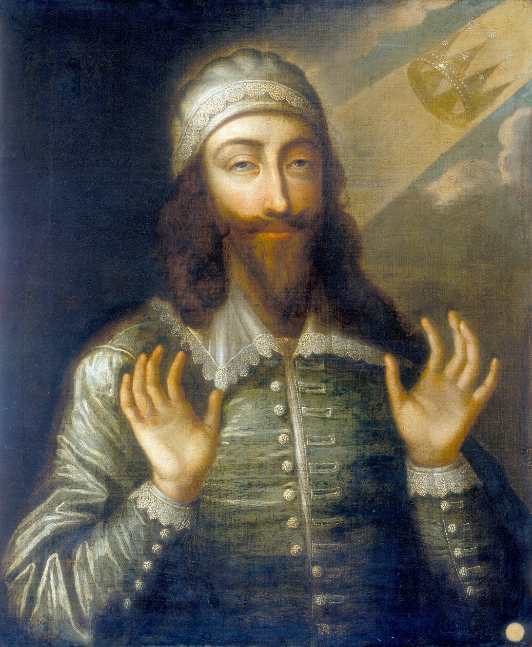 „Portret Karola I jako króla-męczennika”, XIX w. autorstwa Unbekannt