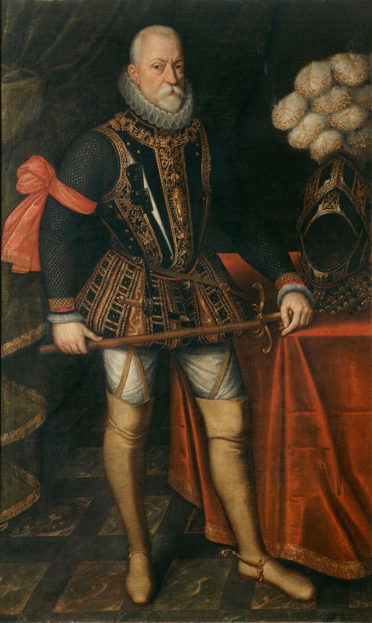 Portret Karola Filipa de Croÿ, markiza Havré 1549-1613, XVII wiek. autorstwa Unbekannt