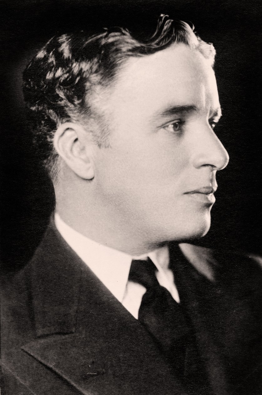 Portret Charliego Chaplina, ok. 1915 (zdjęcie) autorstwa Unbekannt