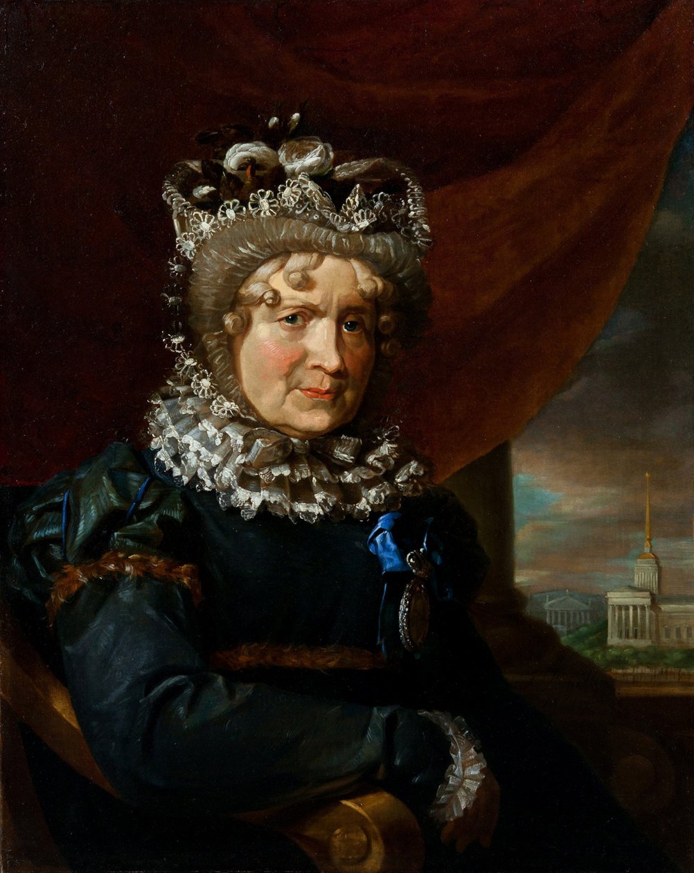 Portret Charlotte von Lieven, z domu von Gaugreben 1743-1828, 1831. autorstwa Unbekannt