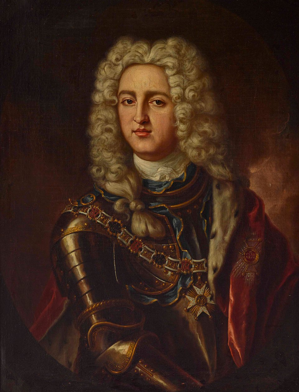 Portret Christiana III, hrabiego Palatyna Zweibrücken-Birkenfeld 1674-1735. autorstwa Unbekannt