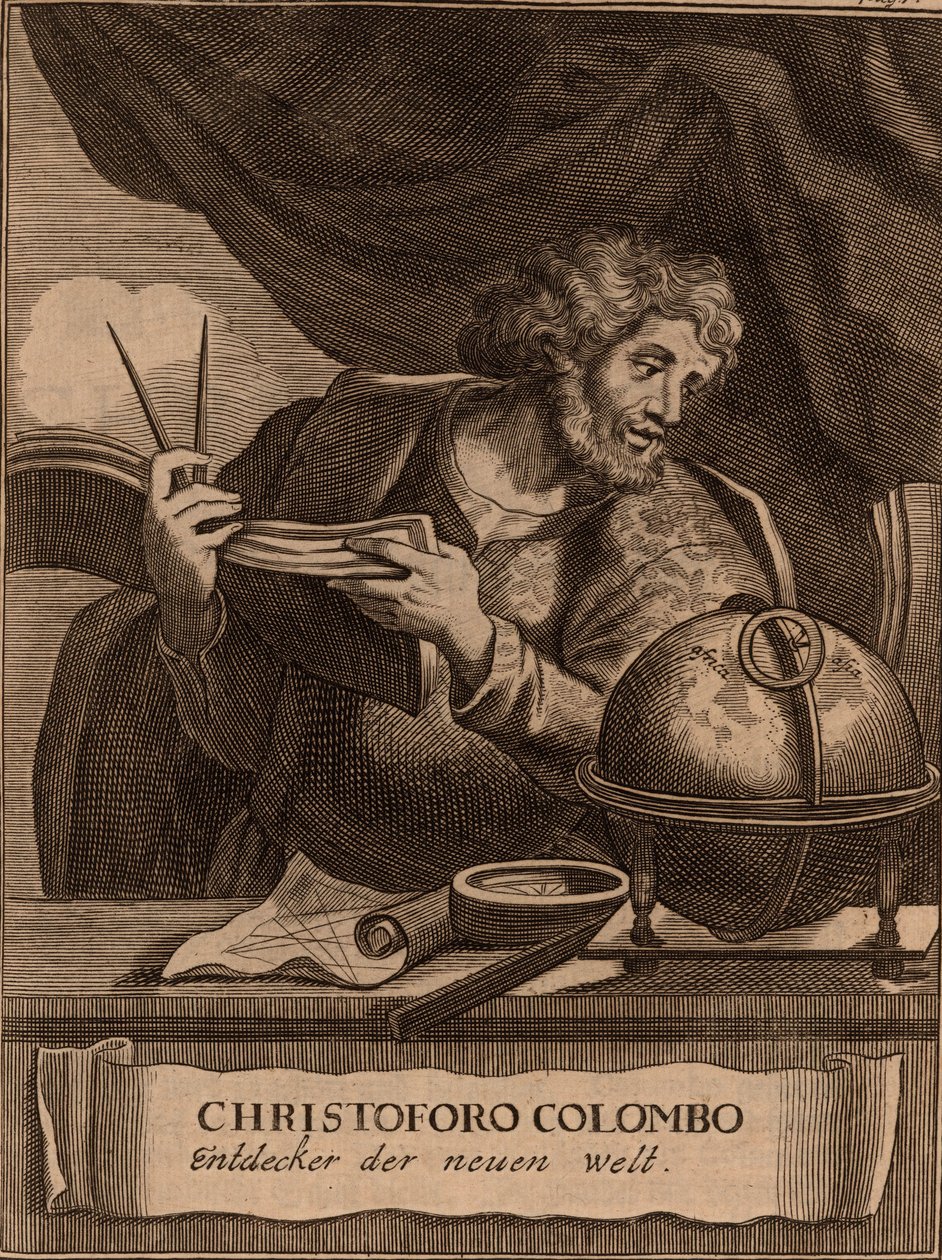 Portret Krzysztofa Kolumba, 1681. autorstwa Unbekannt