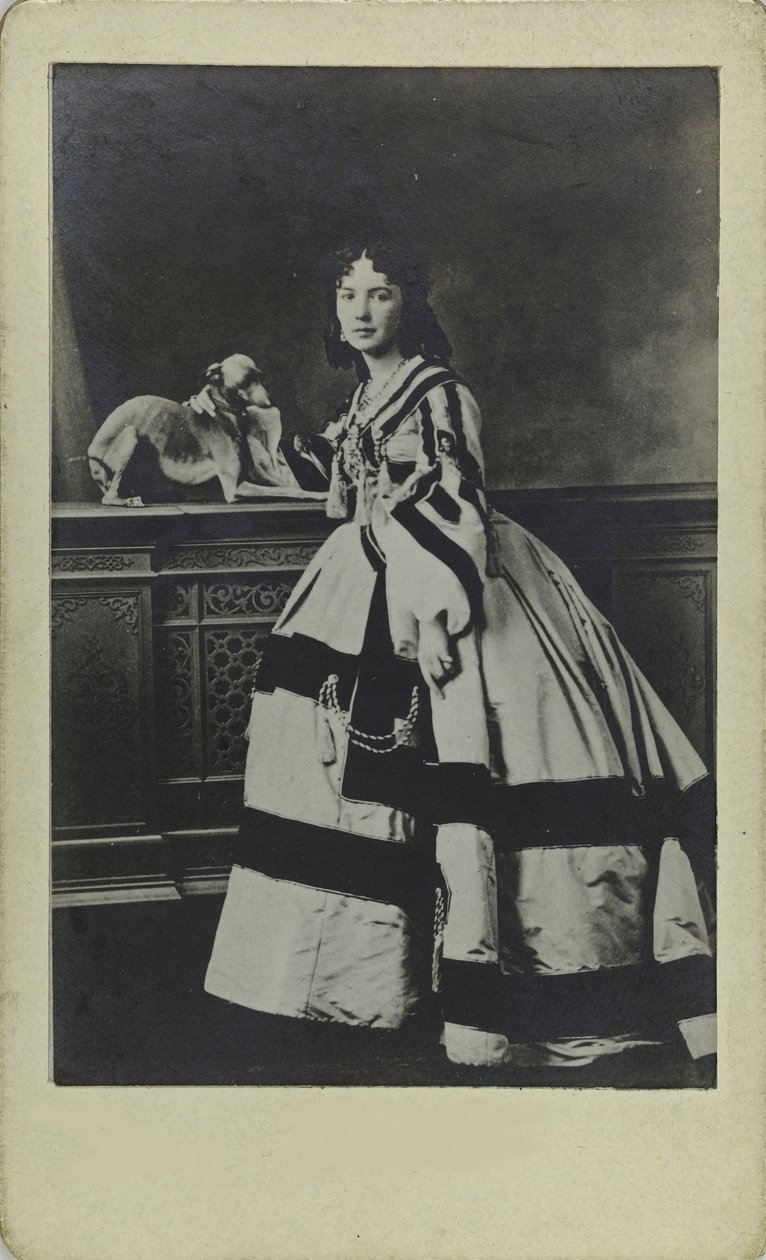 Portret Cora Pearl 1836-1886, ok. 1865. autorstwa Unbekannt