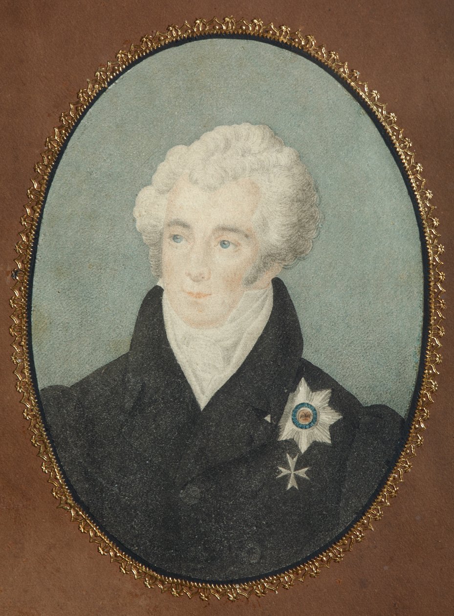 Portret hrabiego Aleksandra Lwowicza Naryszkina 1760-1826, II ćw. XIX w autorstwa Unbekannt