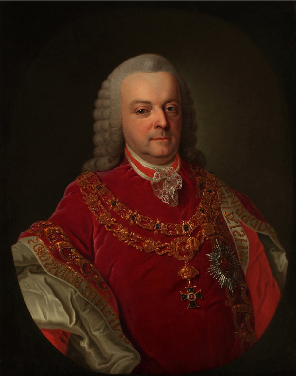 Portret hrabiego Ferenca Esterházy de Galántha 1715-1785. autorstwa Unbekannt