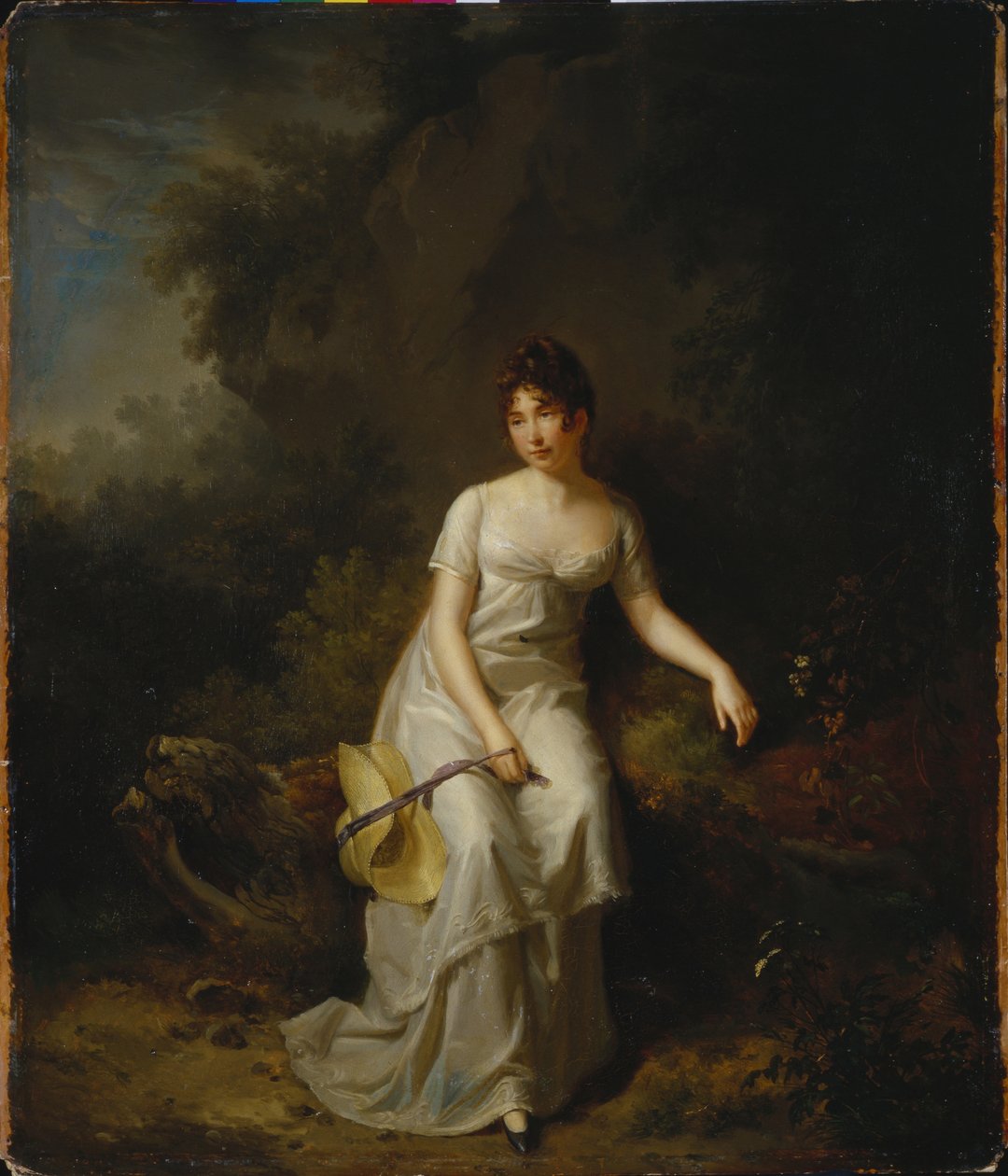 Portret hrabiny Jekateryny Lwownej Gołowkiny, koniec XVIII w. autorstwa Unbekannt