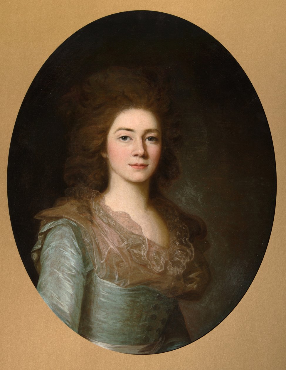 Portret hrabiny Warwary Iwanowny Golicyny -1804, z domu Shipova, lata 90. XVIII w. autorstwa Unbekannt