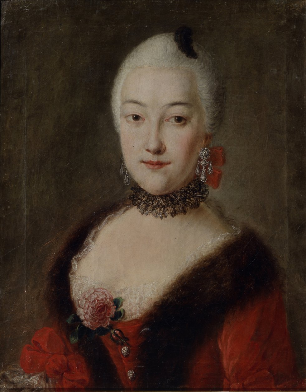 Portret hrabiny Ekateriny Lobanova-Rostovskaya 1735-1802, 18 ton centura autorstwa Unbekannt