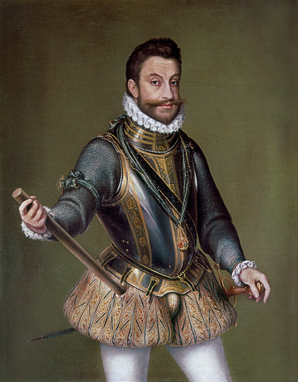 Portret Emmanuela Philiberta, księcia Sabaudii (1528-1580) autorstwa Unbekannt