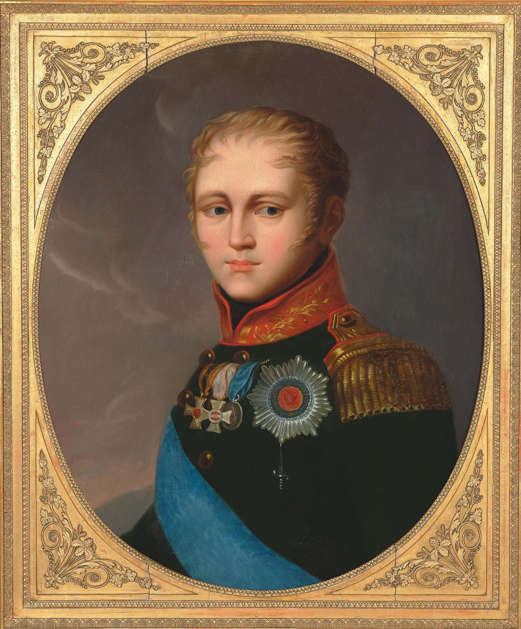 Portret cesarza Aleksandra I 1777-1825, ok. 1930 r. 1810. autorstwa Unbekannt