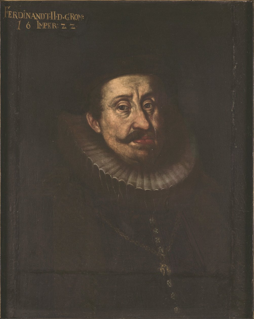 Portret cesarza Ferdynanda II autorstwa Unbekannt