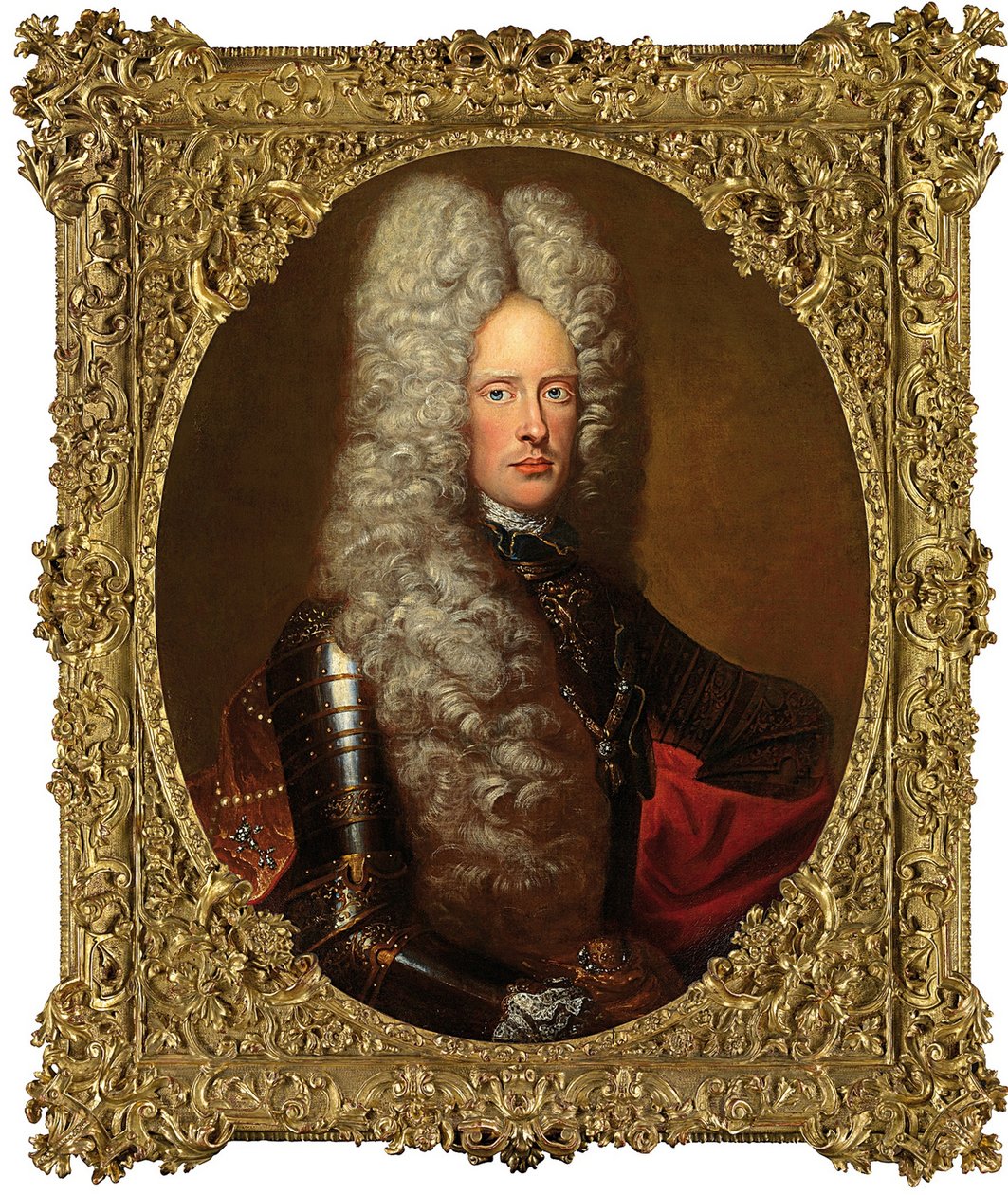 Portret cesarza Józefa I 1678-1711, początek XVIII wieku autorstwa Unbekannt