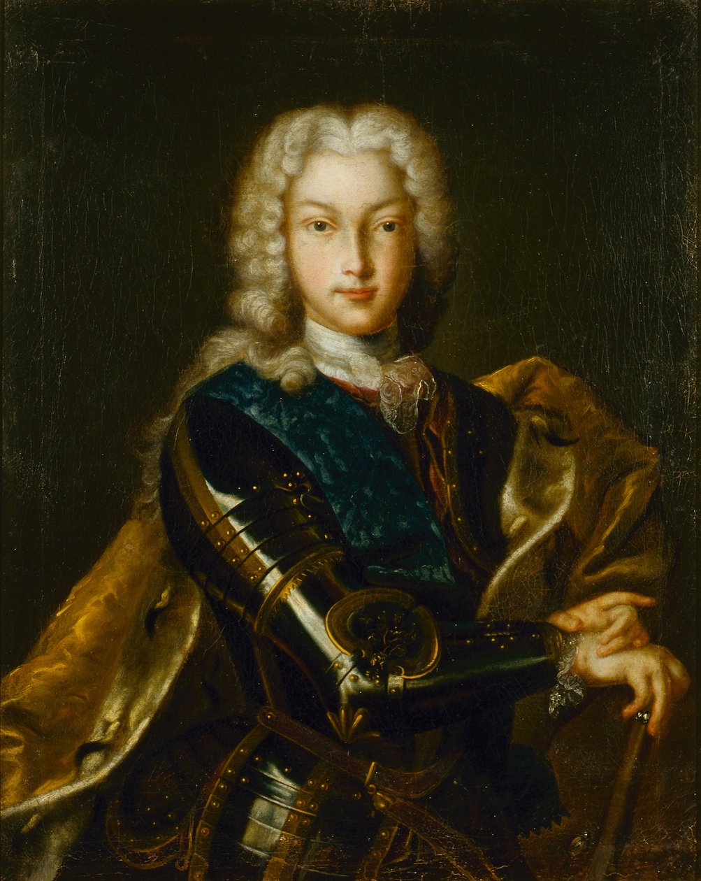 Portret cesarza Piotra II Aleksiejewicza autorstwa Unbekannt