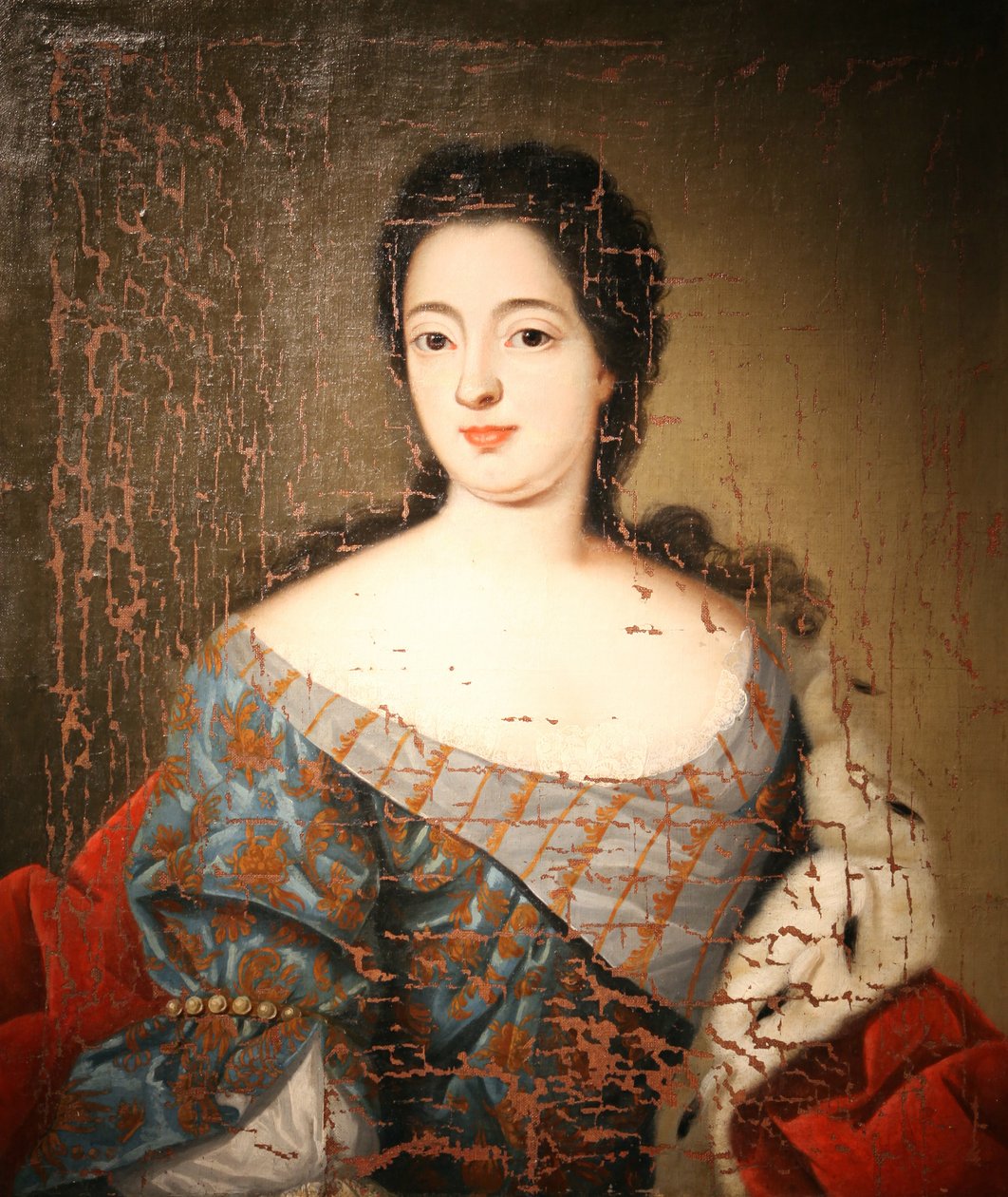 Portret cesarzowej Katarzyny I. 1684-1727, początek XVIII wieku. autorstwa Unbekannt
