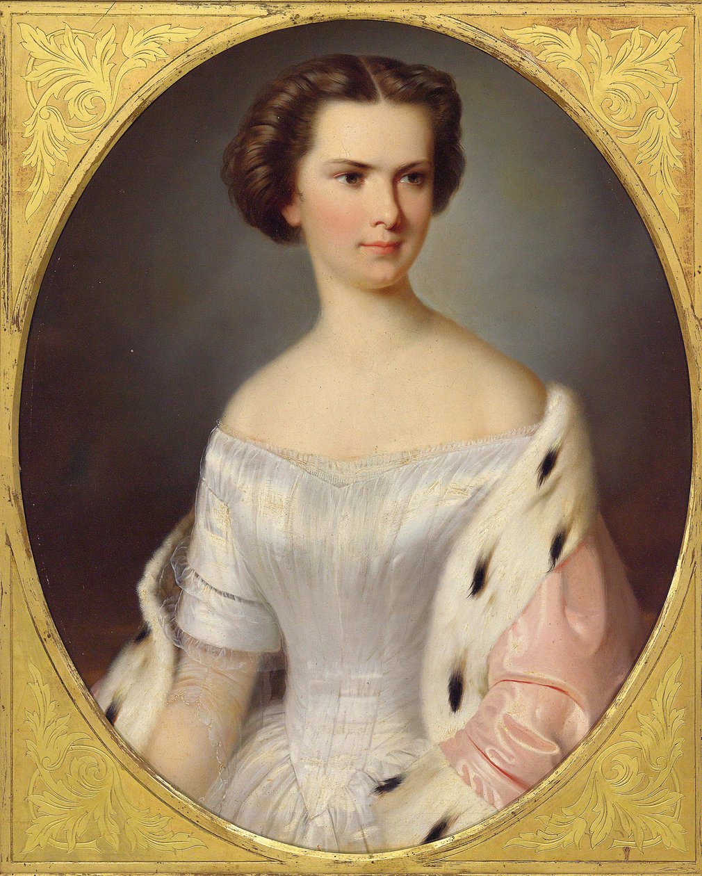Portret cesarzowej Elżbiety Austrii, ok. 1855. autorstwa Unbekannt