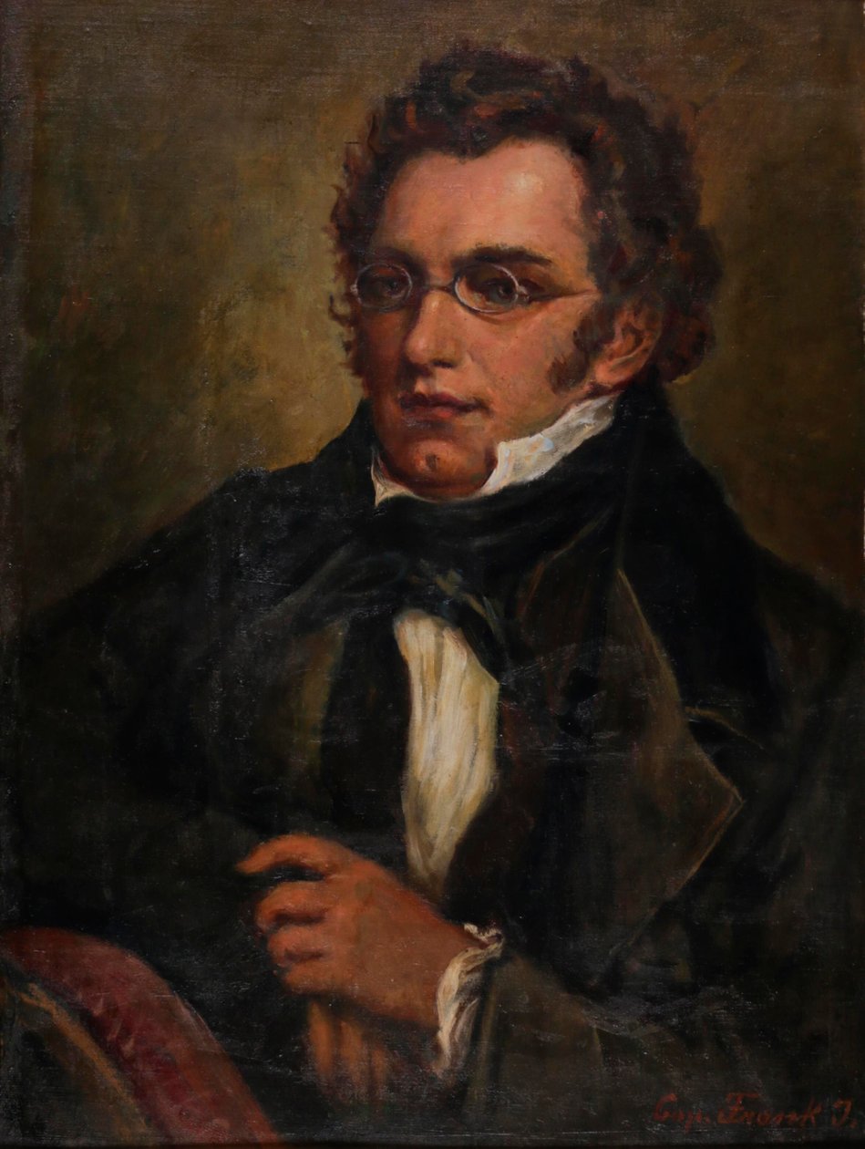Portret Franza Schuberta 1797-1828, c. 1850. autorstwa Unbekannt