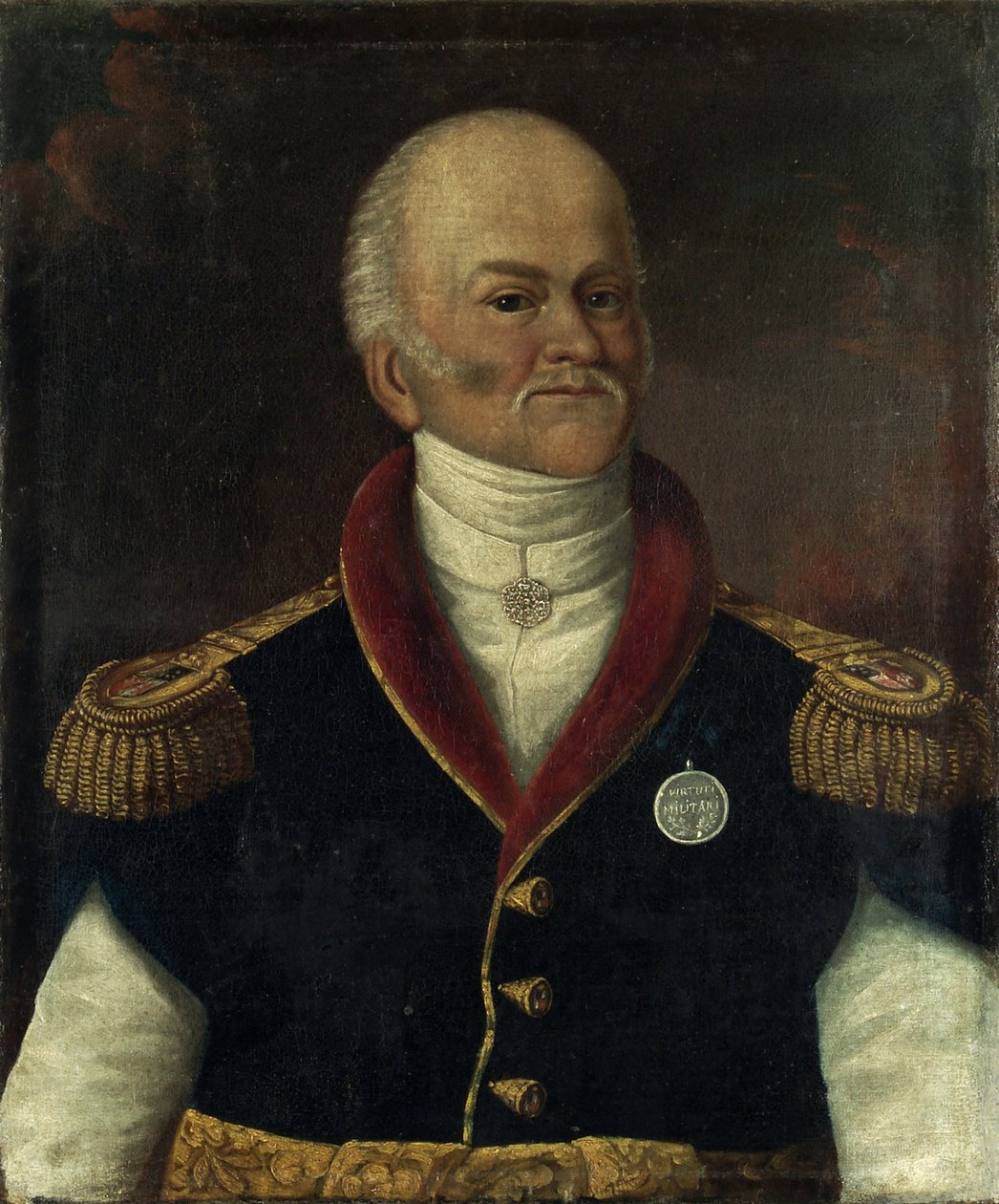 Portrait of General Ksawery Franciszek Krasicki 17741844, 1830-1840s autorstwa Unbekannt
