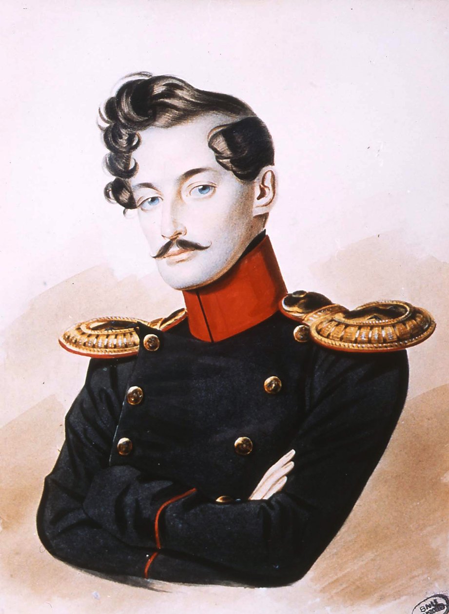 Portret Georges-Charles de Heeckeren dAnthès 1812-1895, lata 30. XIX w autorstwa Unbekannt