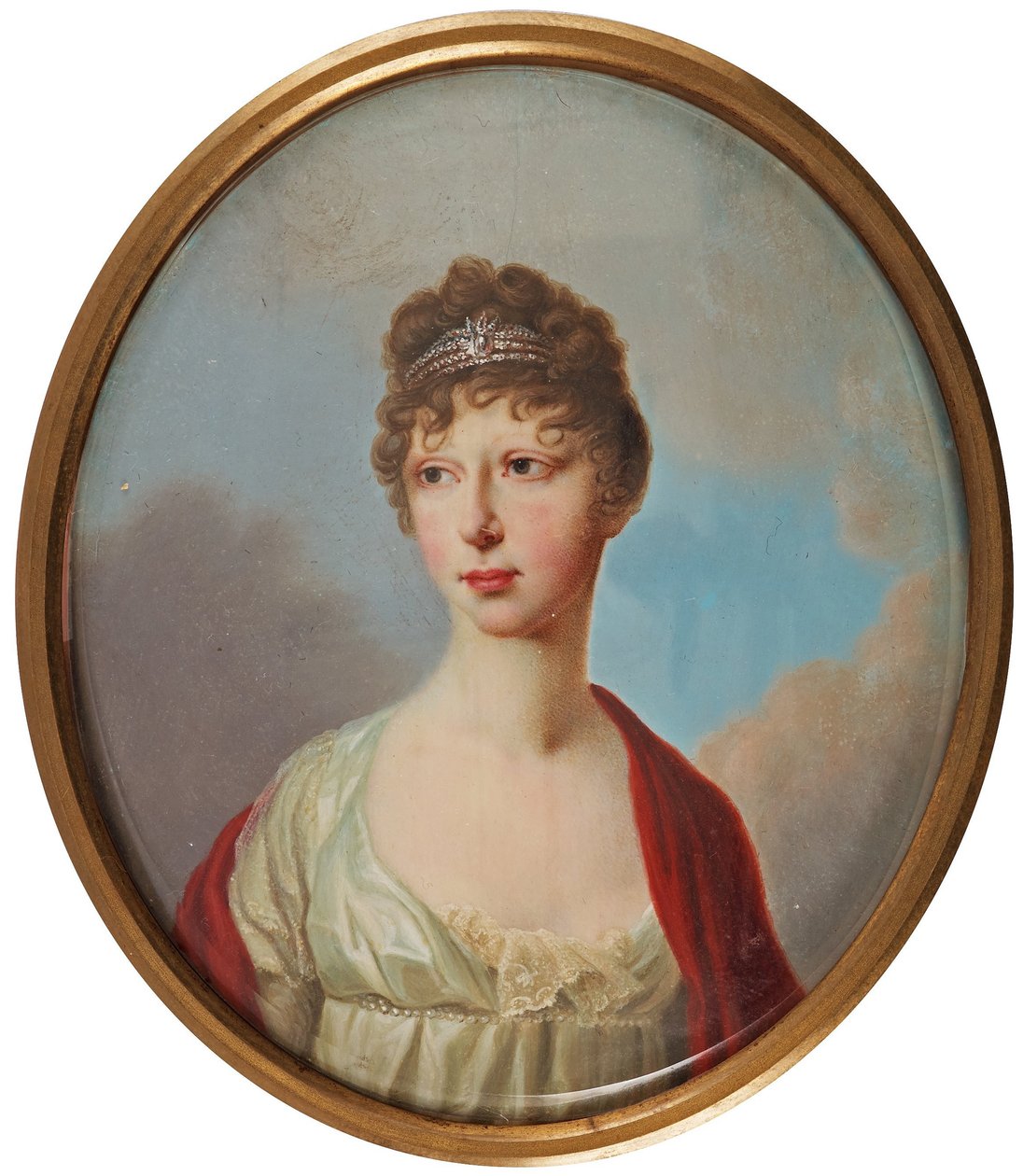 Portret wielkiej księżnej Marii Pawłowny Rosji 17861859, 1800s autorstwa Unbekannt