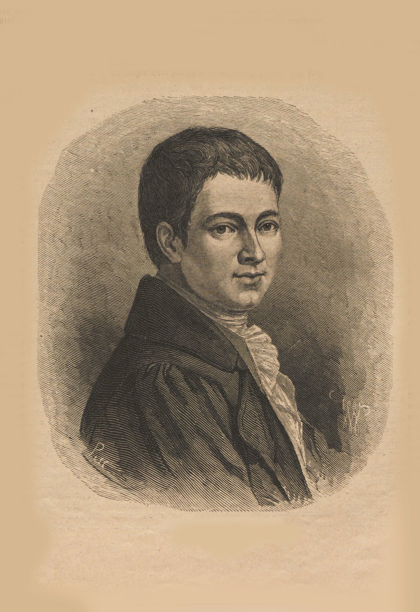 Portret Heinricha von Kleista 1777-1811, 1876. autorstwa Unbekannt