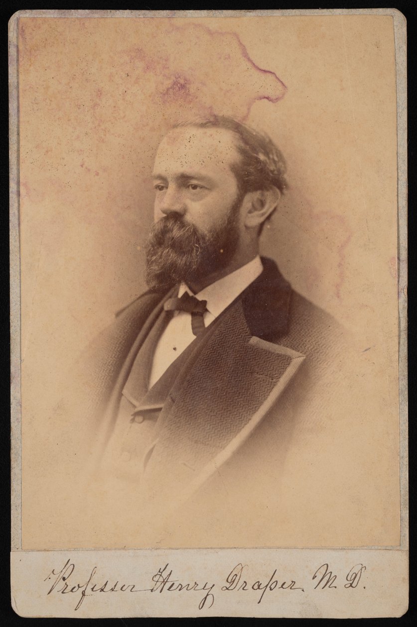 Portret Henry Draper 1837-1882, przed 1876. autorstwa Unbekannt