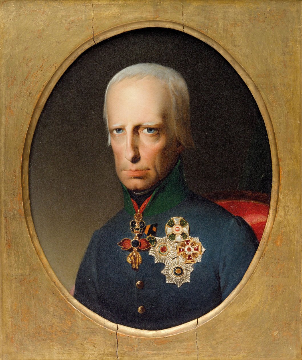 Portret cesarza Franciszka II 1768-1835, ok. 1930 r. 1830. autorstwa Unbekannt
