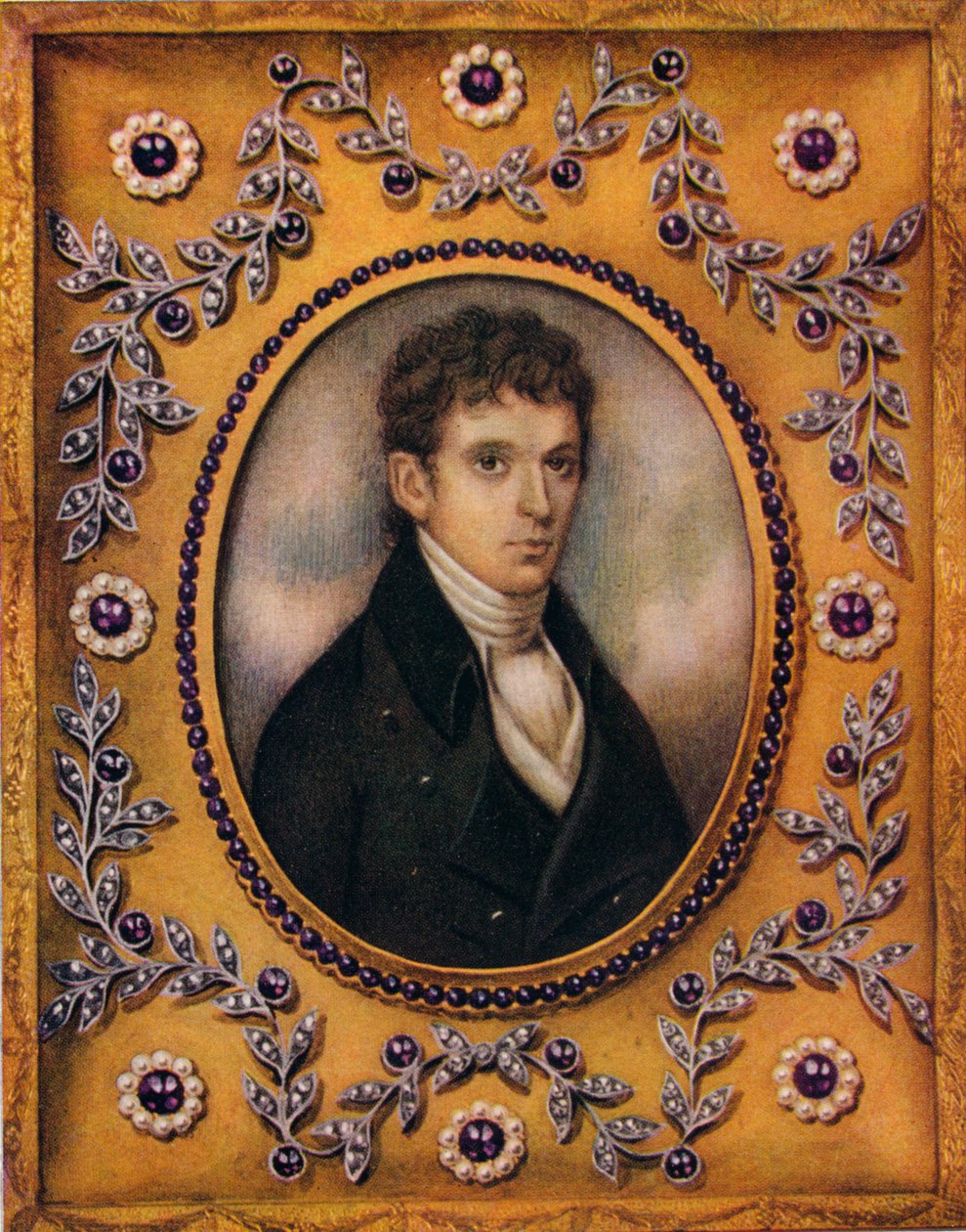 Portret Jamesa H. Leigh Hunta, ok. 1810 r. autorstwa Unbekannt