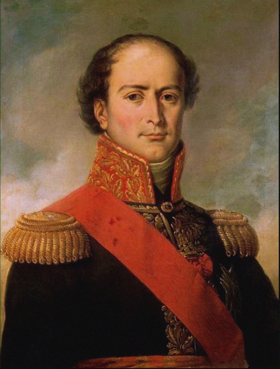 Portret Jean-Baptiste Éblé 1758-1812 Według Jean-Baptiste Paulin Guérin autorstwa Unbekannt