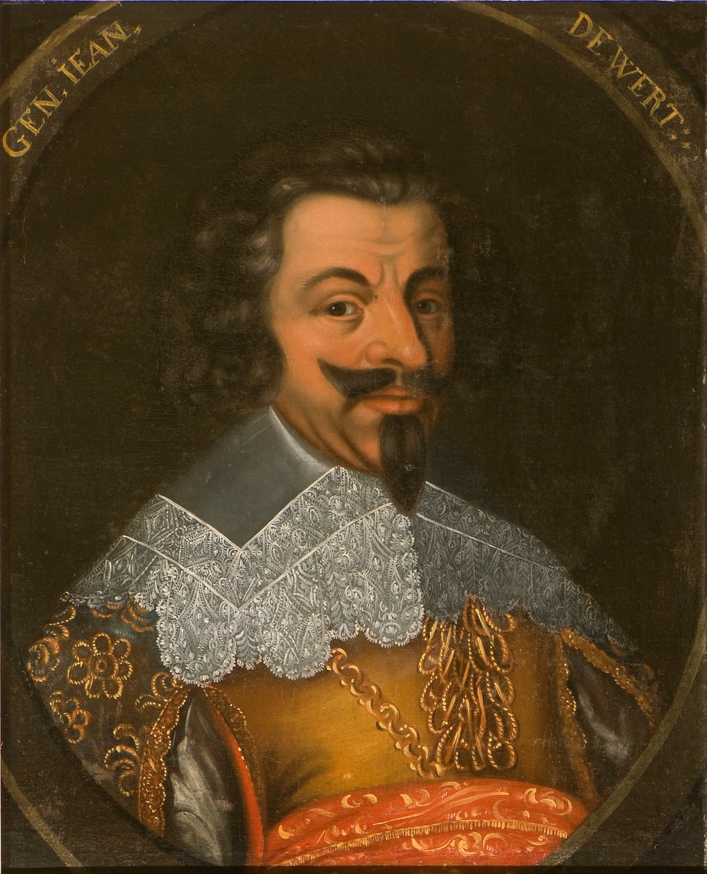 Portret Johanna von Wertha 591-1652, I poł. XVII w. autorstwa Unbekannt