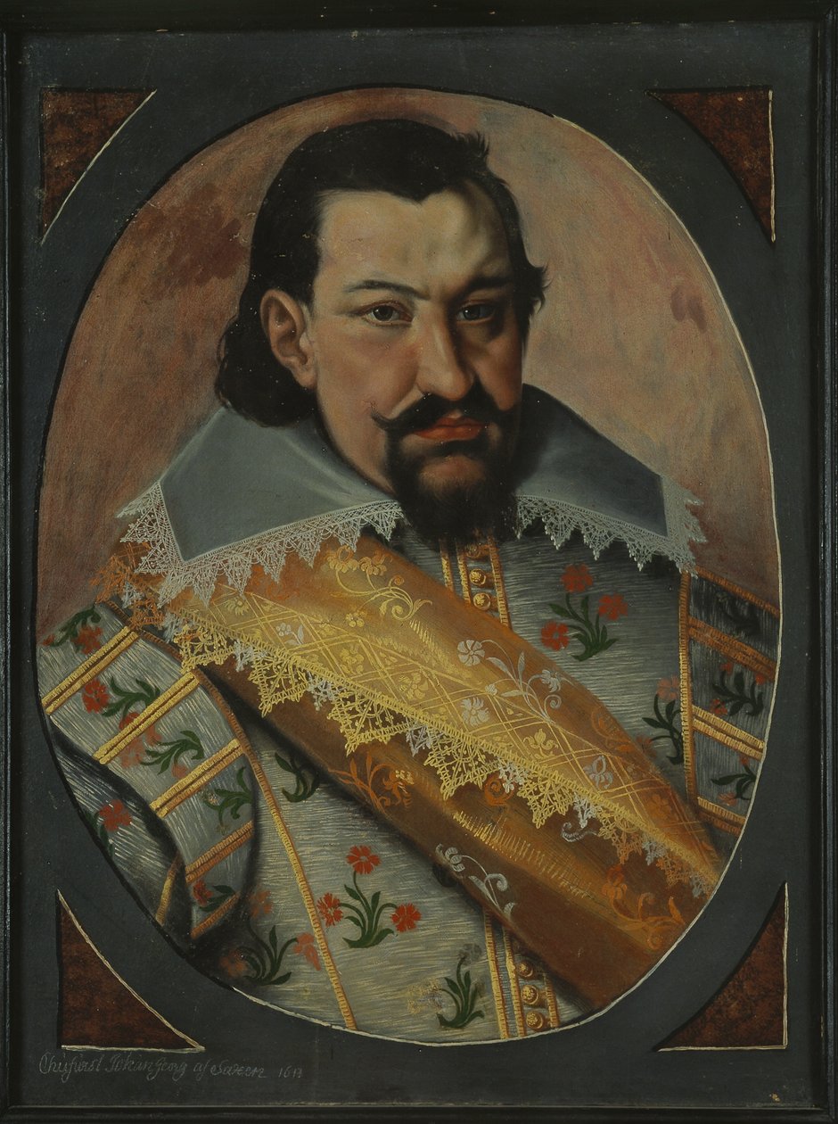 Portret Jana Jerzego I 1585-1656, elektora saskiego, 1613. autorstwa Unbekannt
