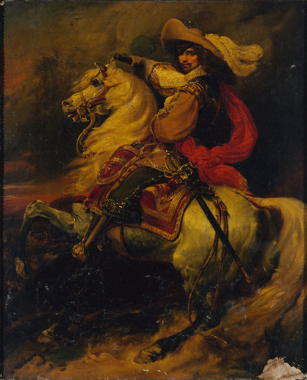 Portret Josiasa Rantzau 1609-1650, jako marszałka Francji, ok. 1834. autorstwa Unbekannt