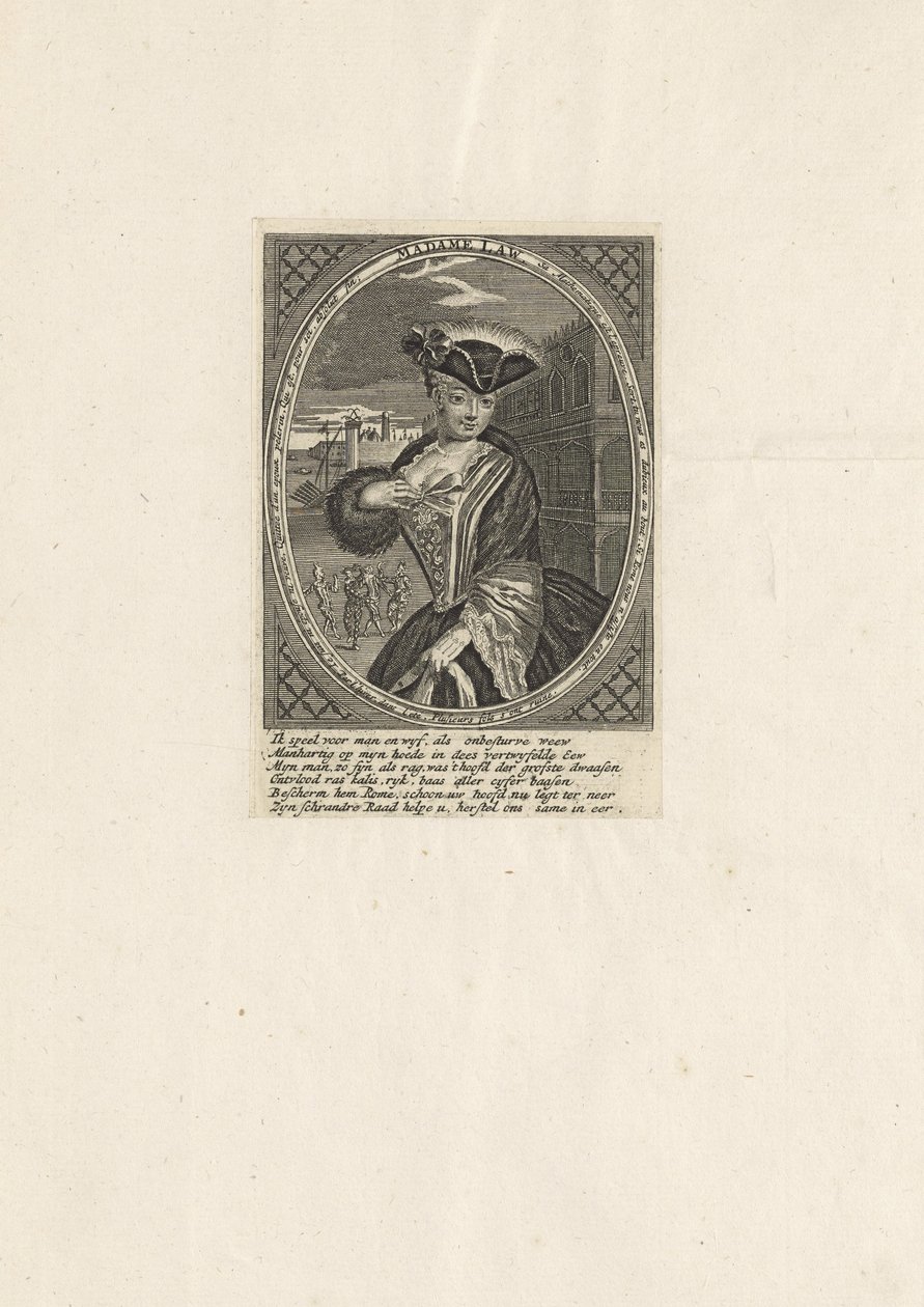 Portret Katherine Lord, z domu Knowles 1669-1747, żona Johna Lawsa, 1720. autorstwa Unbekannt