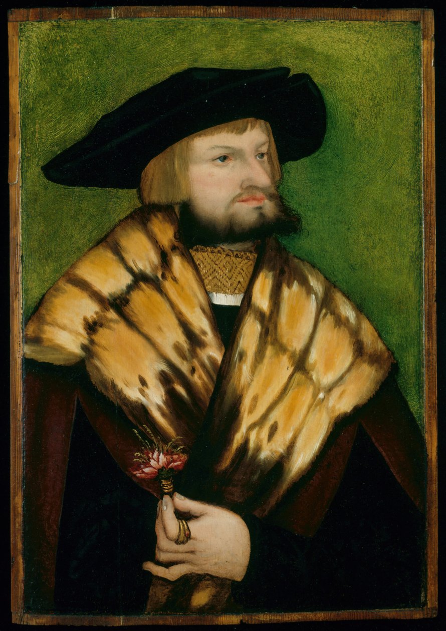 Portret Leonharda Fuchsa, 1525. autorstwa Unbekannt