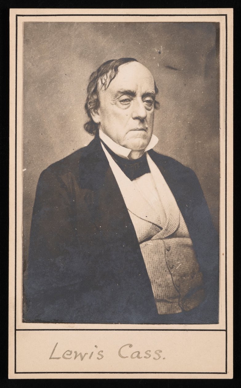 Portret Lewisa Cass 1782-1866, przed 1866. autorstwa Unbekannt