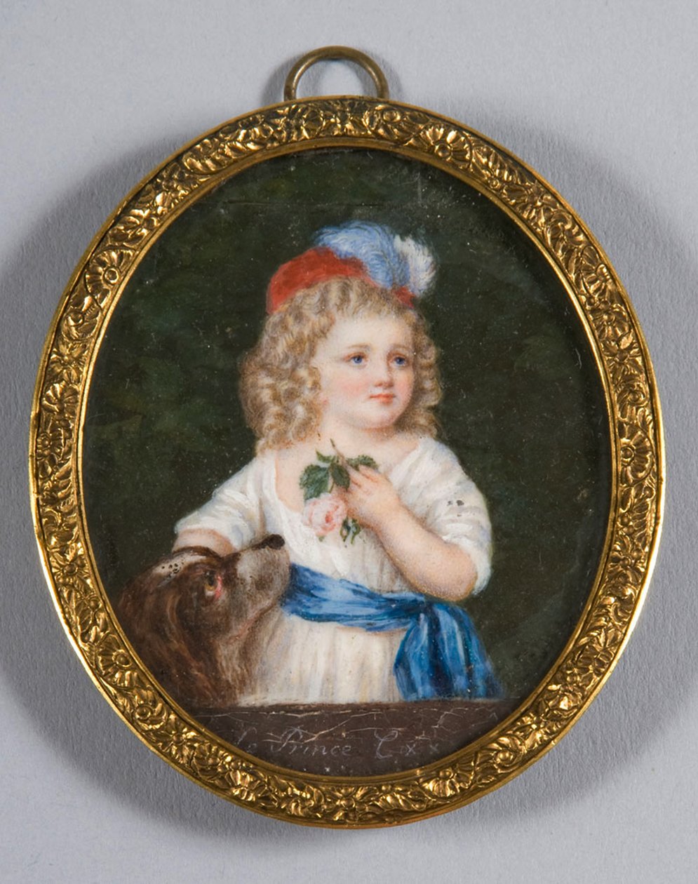 Portret Louisa-Charlesa, księcia królewskiego Francji 1785-1795, XIX w. autorstwa Unbekannt