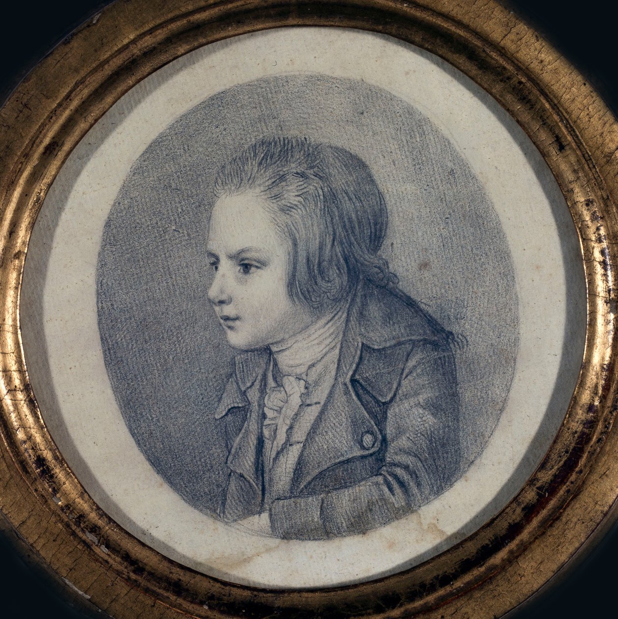 Portret Louisa-Charlesa, księcia królewskiego Francji 1785-1795, początek lat 90. XVIII wieku. autorstwa Unbekannt